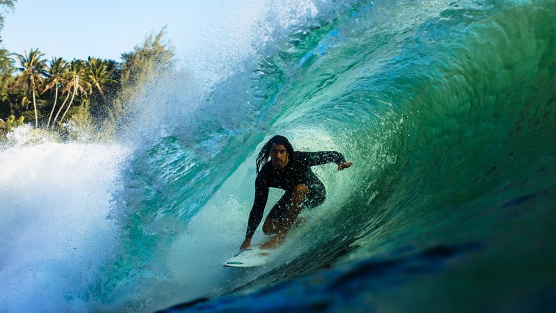 Big waves shape this surfer-scientist’s research and life