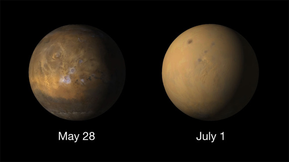 Space Weather May Warp Martian Weather during Dust Storms, Planetary Scientists Suggest